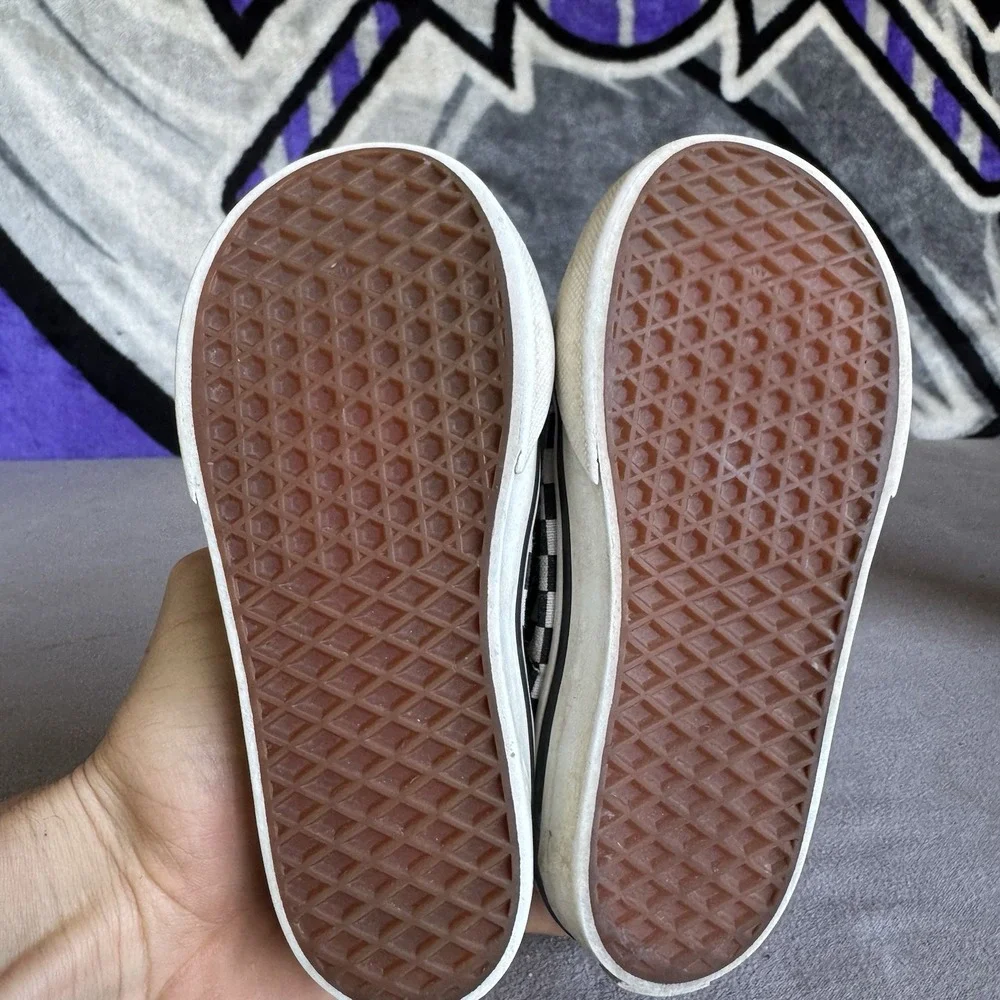 Size 8.5c - Toddler Vans SK8-Mid Reissue Shoes Checkered Kids Shoes